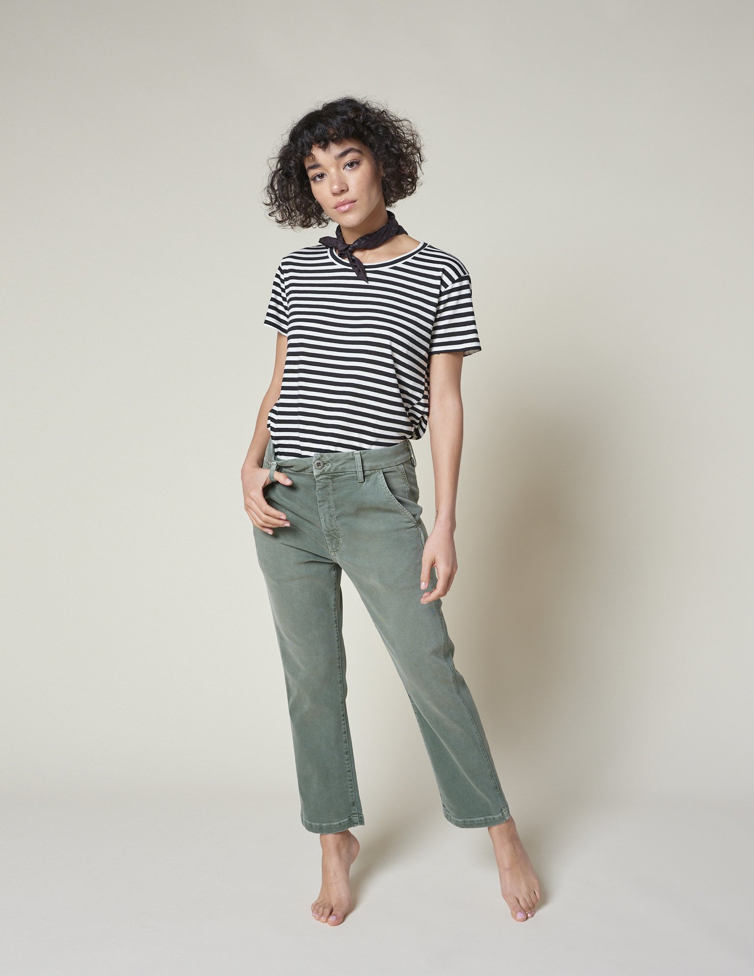 amo denim Easy Trouser - Surplus 