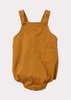 Kids Caramel Flury Baby Romper - Mustard Twill - Thumbnail 1