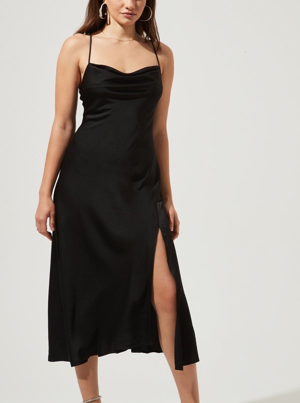 off shoulder dress midi Cascade Couture Red Off Shoulder Midi Dress