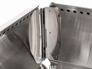 Totem Brand Co. Wall Floga L Snow Peak Takibi Fireplace - Stainless steel Totem Brand Co. Wall Floga L Snow Peak Takibi Fireplace - Stainless steel