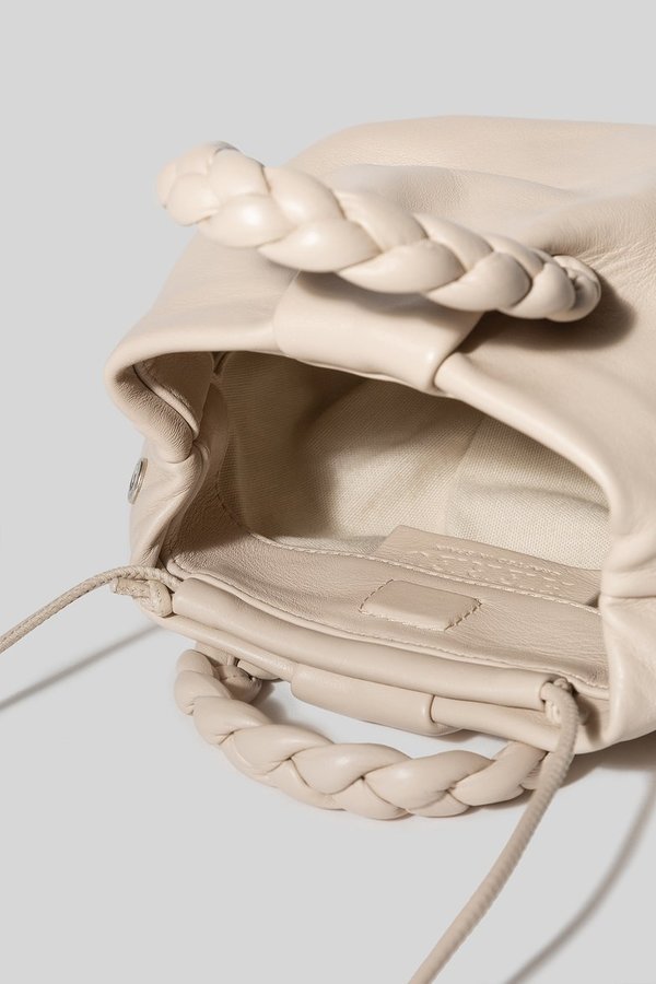Bombon Braided Handle Crossbody - Oyster Bombon Braided Handle Crossbody - Oyster