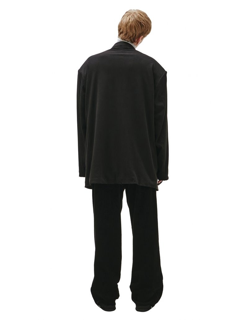 VIP【関税送料無料】希少 BALENCIAGA BLACK COTTON BLAZER Balenciaga Cotton Oversized Blazer - Black | Garmentory