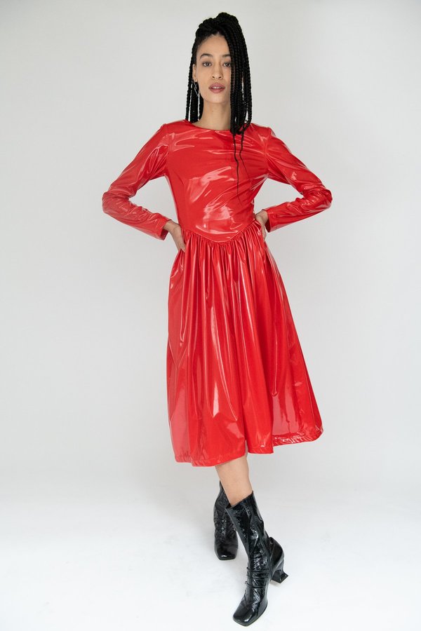 chinese dress ladies Hooded Maxi Dress main image 1