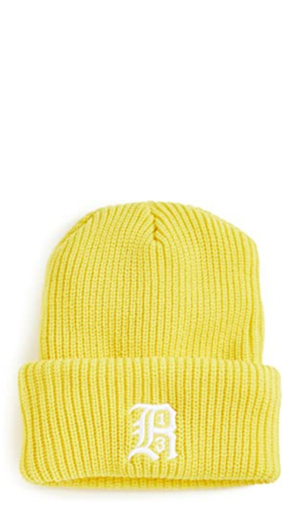 R13 WOOL KNITTED BEANIE R13 Green Summer R13 Beanie Hat R13 main image 4