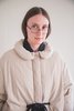 Sara Lanzi Down Puffer Coat - Wrinkled Light Corduroy - Thumbnail 6