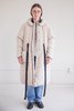 Sara Lanzi Down Puffer Coat - Wrinkled Light Corduroy - Thumbnail 9