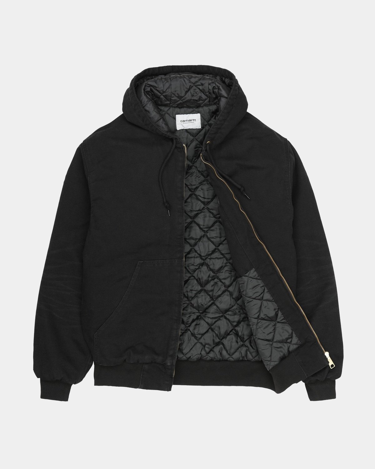 CARHARTT WIP OG Active Jacket - Black Aged Canvas | Garmentory