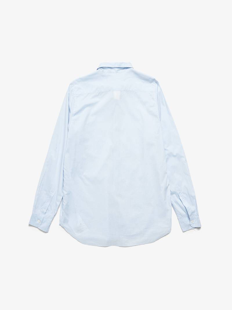 Paul Harnden Shoemakers Male Light Blue Cotton Shirt | Garmentory