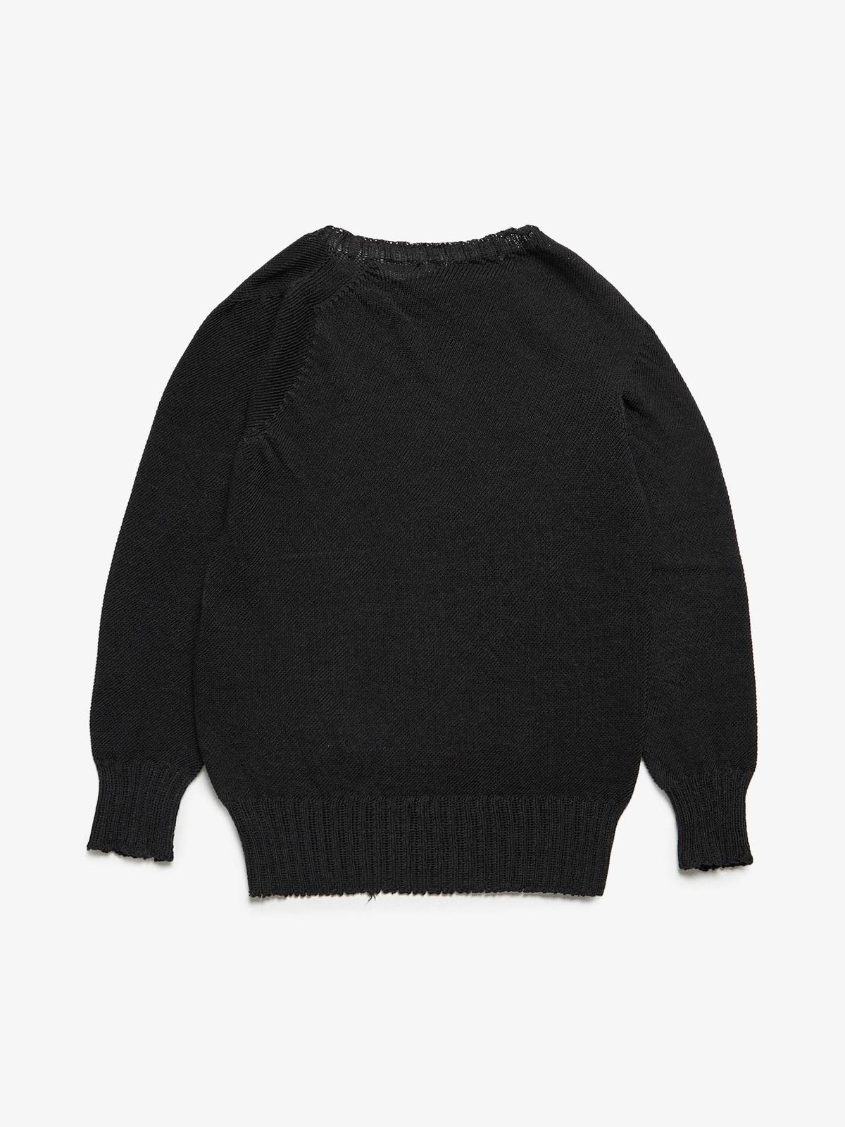 Pre-Loved] Carol Christian Poell Grey Knitted Wool Pentasir