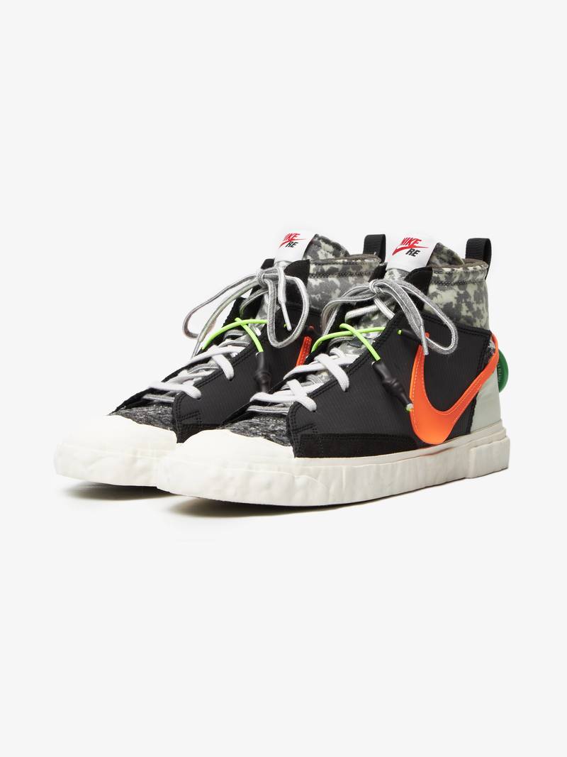 スニーカー READYMADE x Nike Blazer Mid White Grey (Friends and Family) Nike x Readymade Blazer Mid White Grey (Friends & Family) | eBay