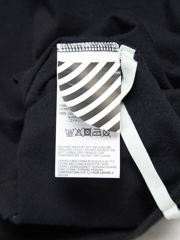 Undercover X Off-White Male Black Cotton Snake On The Apple
