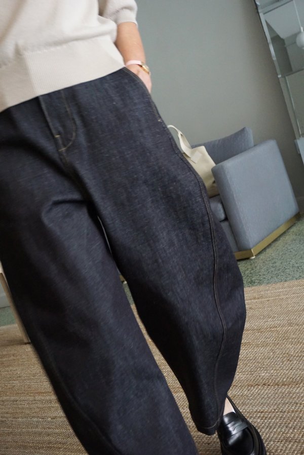 STUDIO NICHOLSON AKERMAN DEMIN PANT - INDIGO | Garmentory