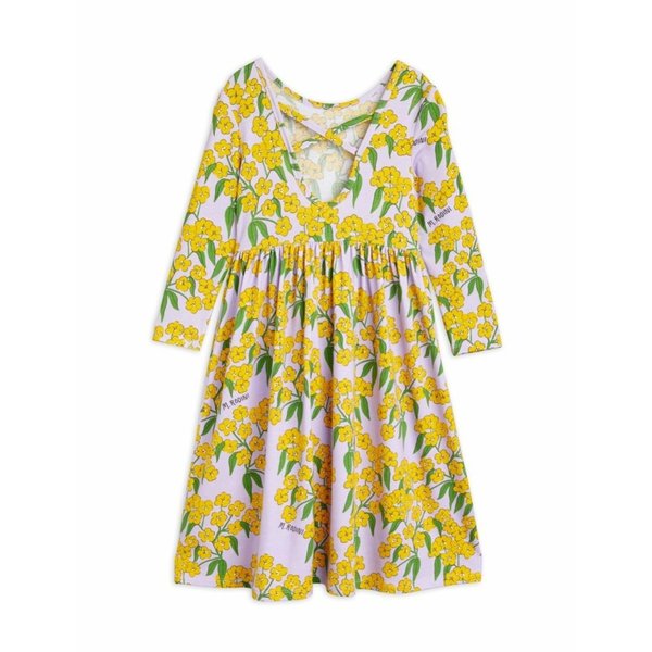 knee length dresses for ladies Mini Rodini // Reading Cats Dress – Meg & Milo US