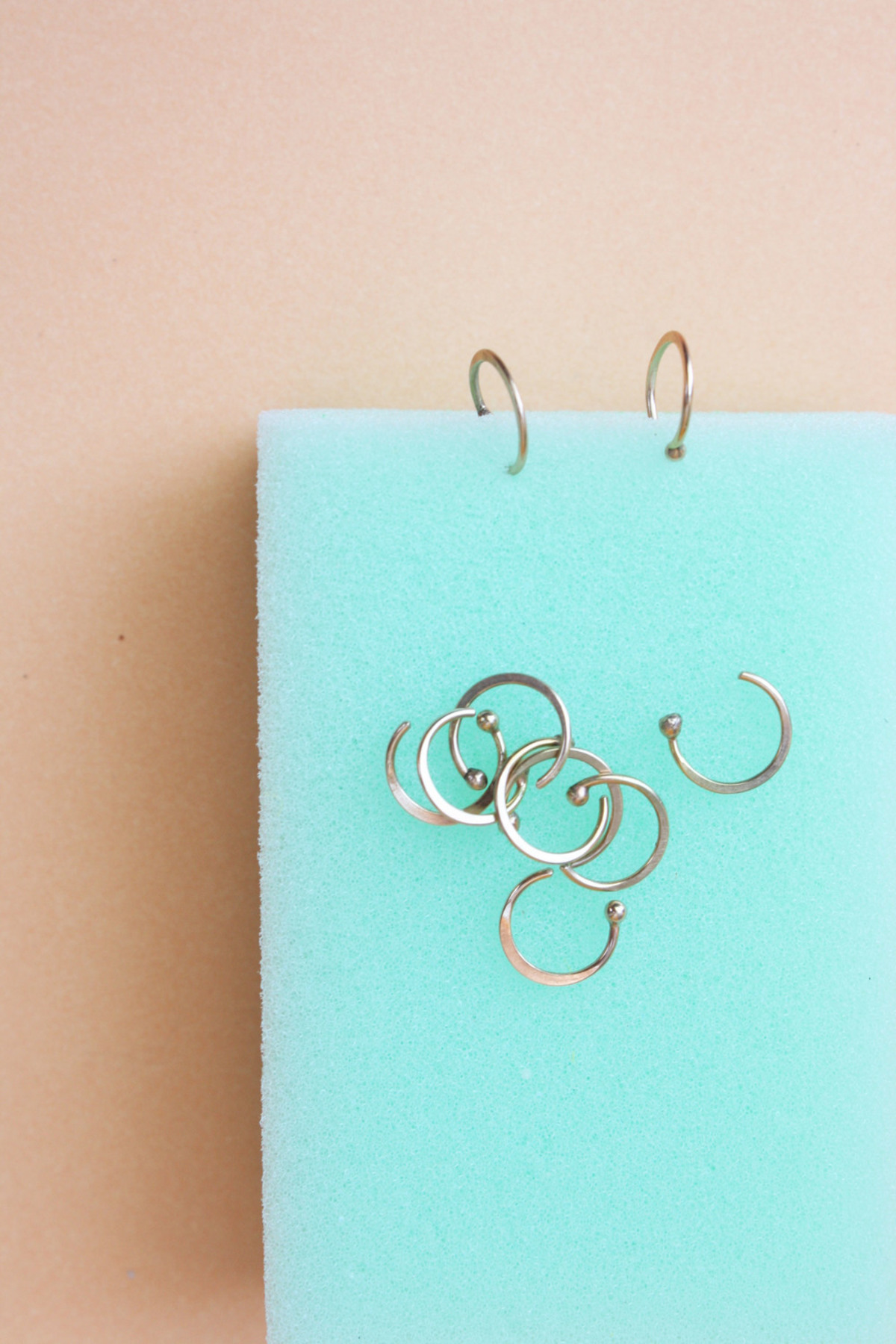 Melissa Joy Manning - Hoop Huggy Earring - Image 1 of 5