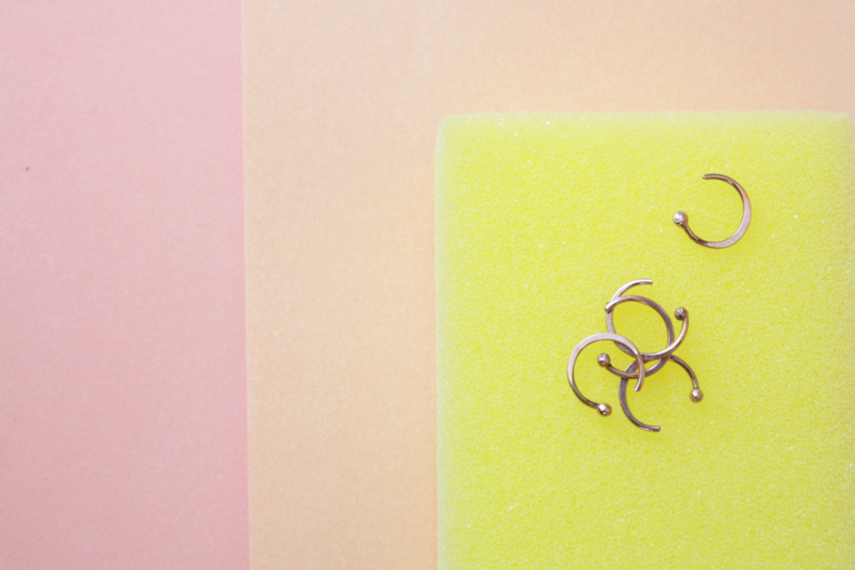 Melissa Joy Manning - Hoop Huggy Earring - Image 2 of 5