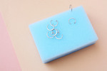 Melissa Joy Manning - Hoop Huggy Earring - Thumbnail 3