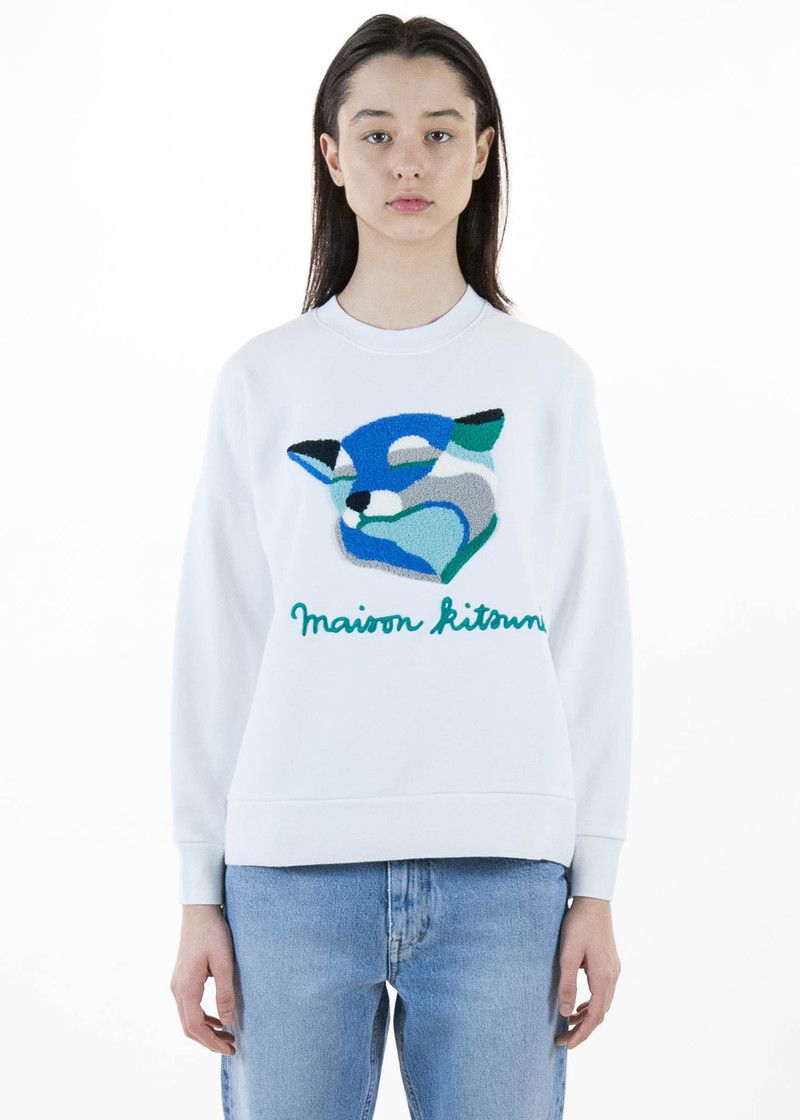 Maison Kitsune Ines Longvial Fox Sweatshirt | Garmentory