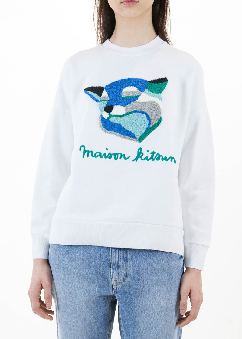 Maison Kitsune Ines Longvial Fox Sweatshirt | Garmentory