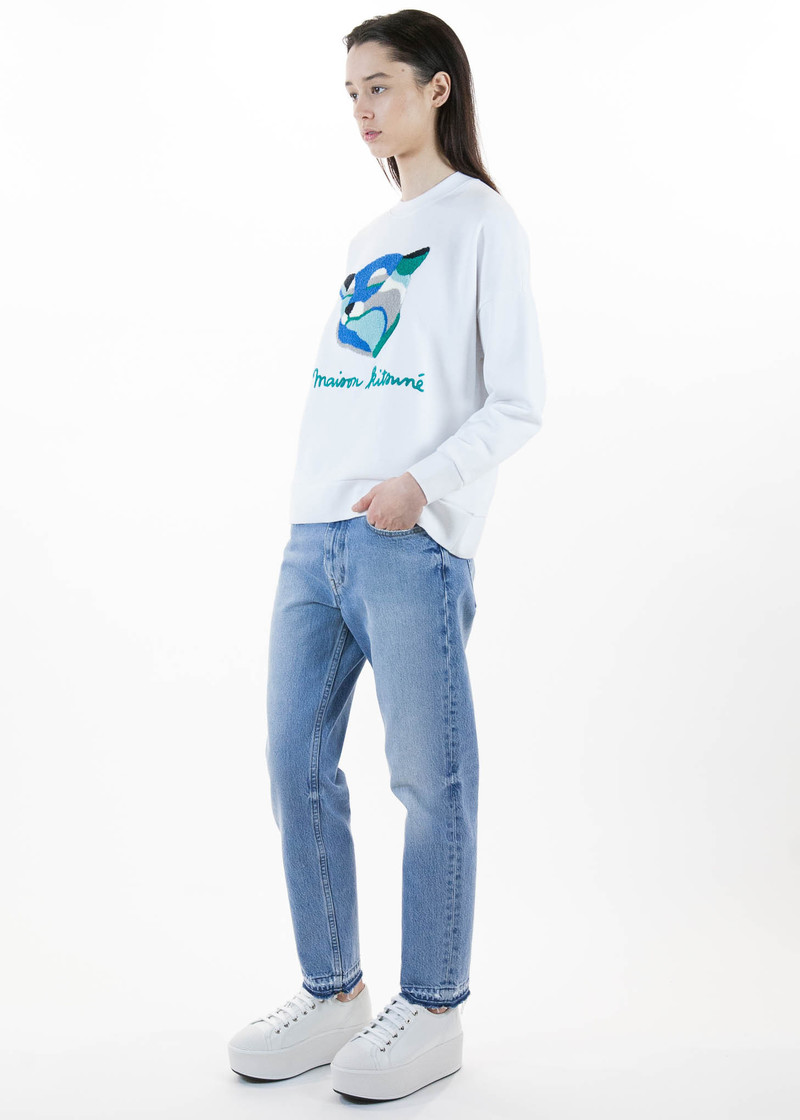 Maison Kitsune Ines Longvial Fox Sweatshirt | Garmentory