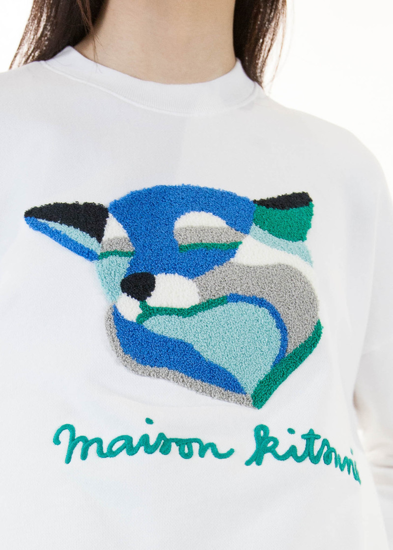 Maison Kitsune Ines Longvial Fox Sweatshirt | Garmentory