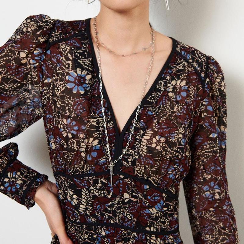Ba&sh Gigi Midi Dress - Printed | Garmentory