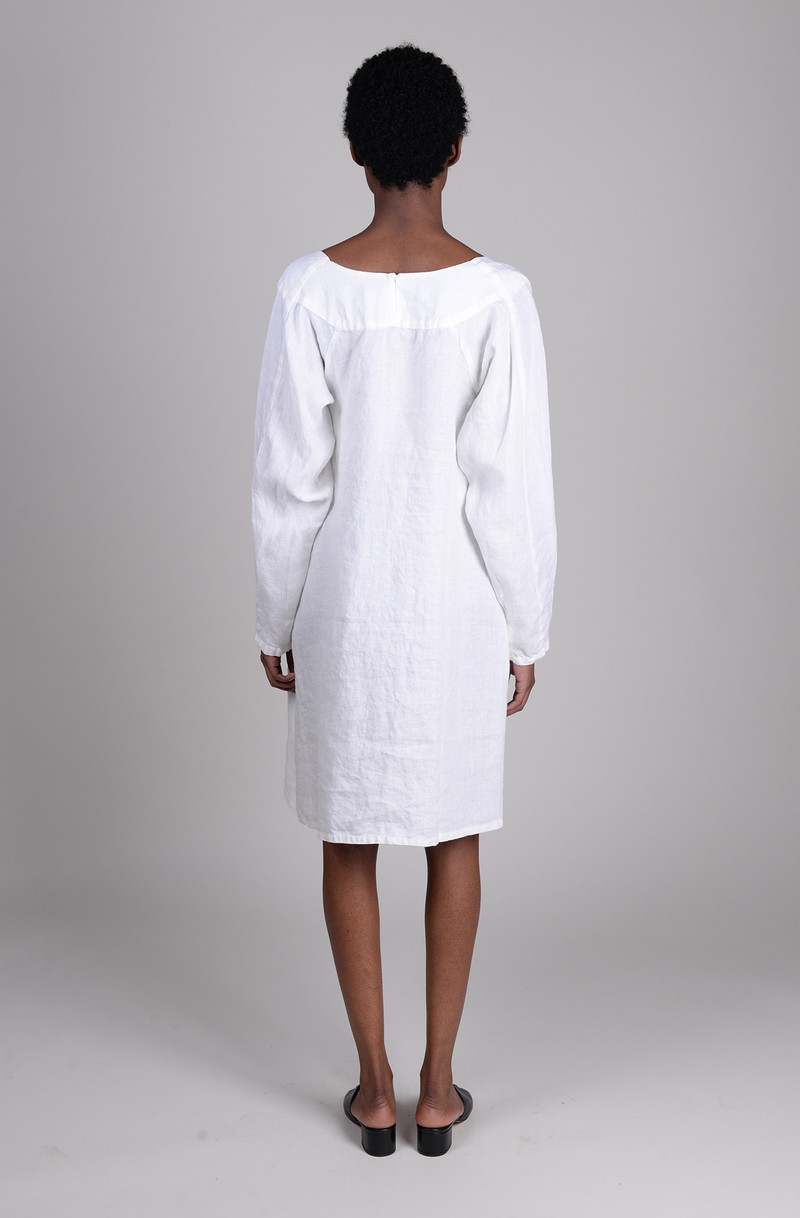 long white t shirt dress WALKER MAXI DRESS / White SMALL / White