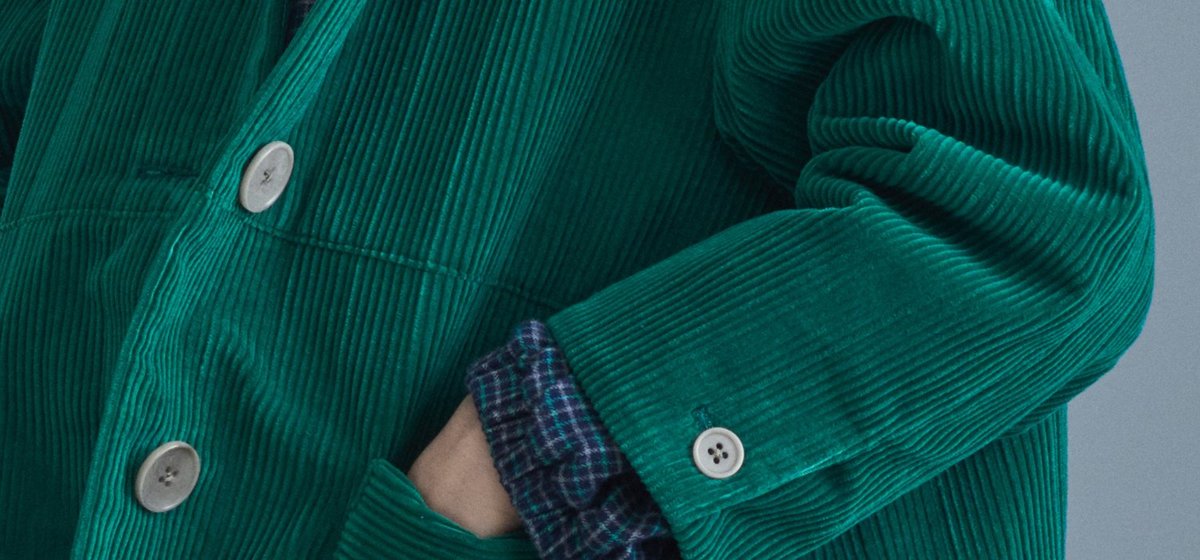 Kids Caramel Chee Coat - Emerald | Garmentory