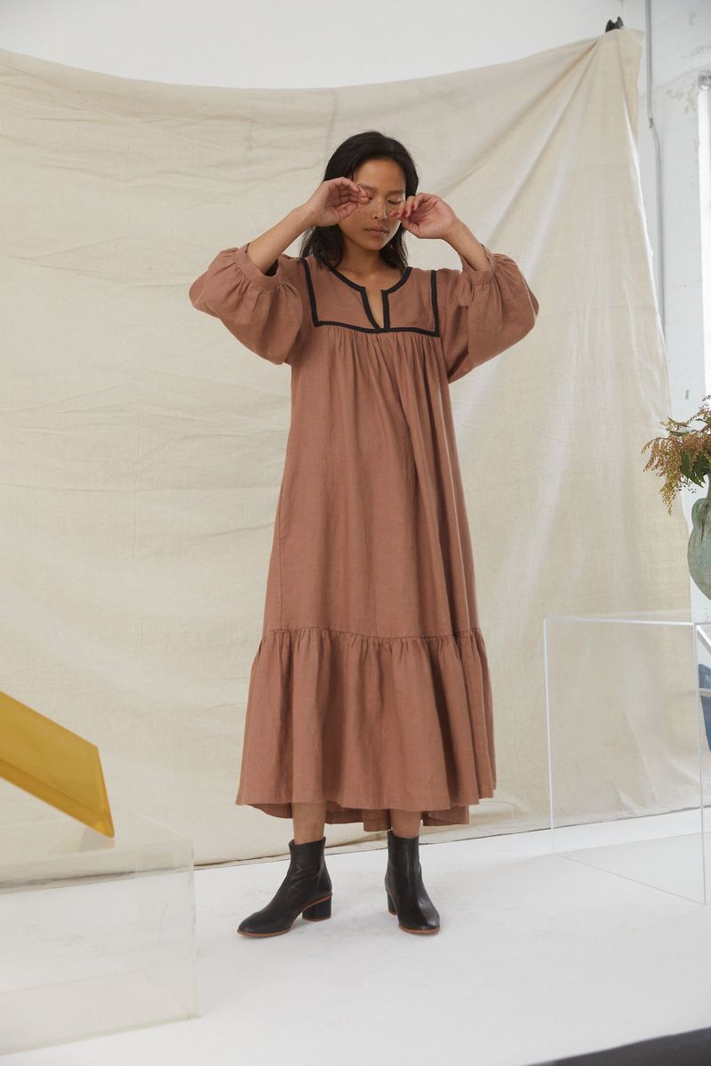 Sugar Candy Mountain Prima Dress - Chai