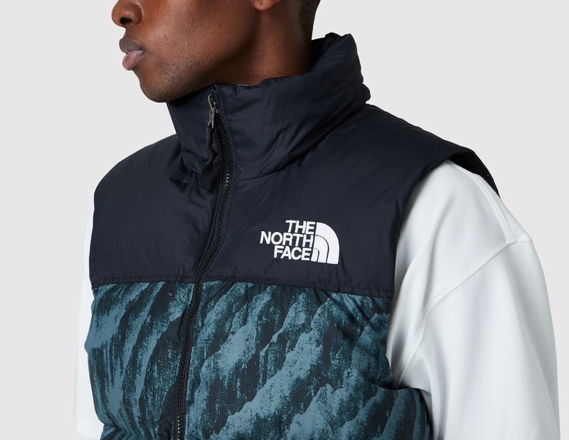 Puffer Vest North Face Weste Camouflage The North Face 1996 Retro
