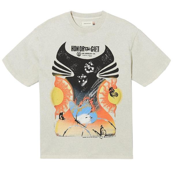 Higher Power - S/S Tee 'Grey' Higher Power - S/S Tee 'Grey'
