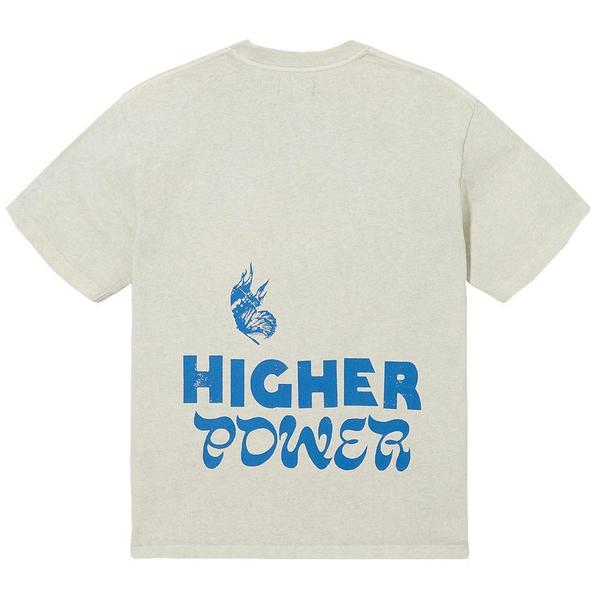 Higher Power - S/S Tee 'Grey' Higher Power - S/S Tee 'Grey'