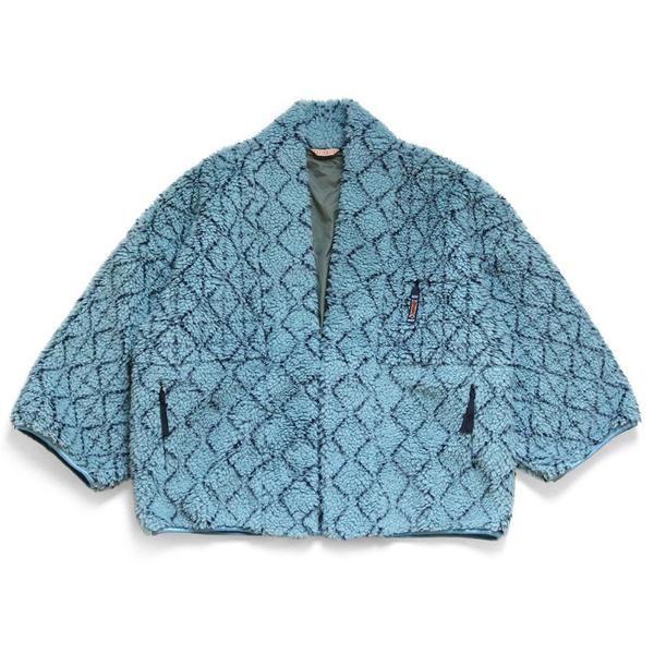 Do-Gi Sashiko BOA Fleece Kesa Jacket 'Blue' Do-Gi Sashiko BOA Fleece Kesa Jacket 'Blue'