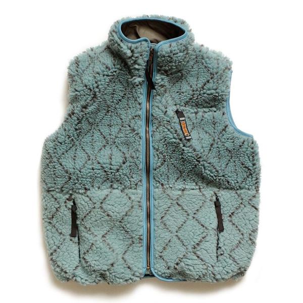 Do-Gi Sashiko BOA Fleece Reversible Vest 'Blue' Do-Gi Sashiko BOA Fleece Reversible Vest 'Blue'