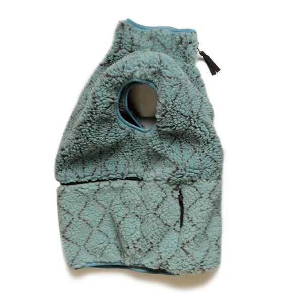 Do-Gi Sashiko BOA Fleece Reversible Vest 'Blue' Do-Gi Sashiko BOA Fleece Reversible Vest 'Blue'