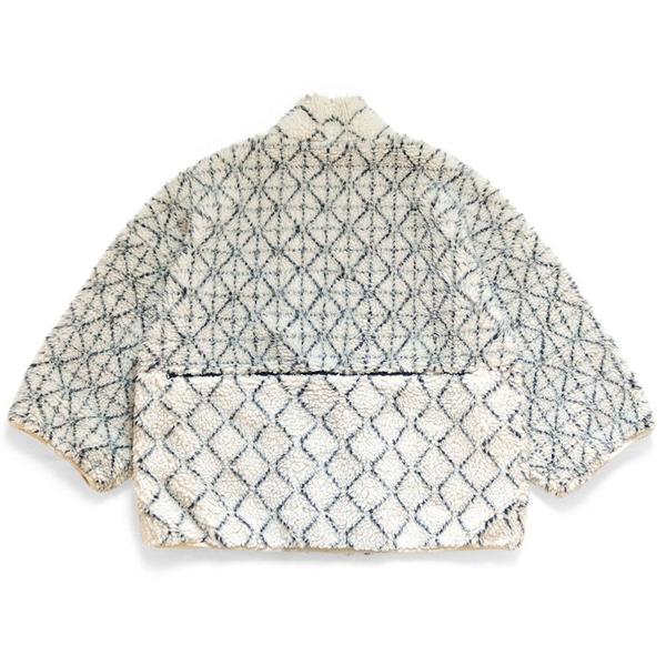 Do-Gi Sashiko BOA Fleece Kesa Jacket 'Ecru' Do-Gi Sashiko BOA Fleece Kesa Jacket 'Ecru'