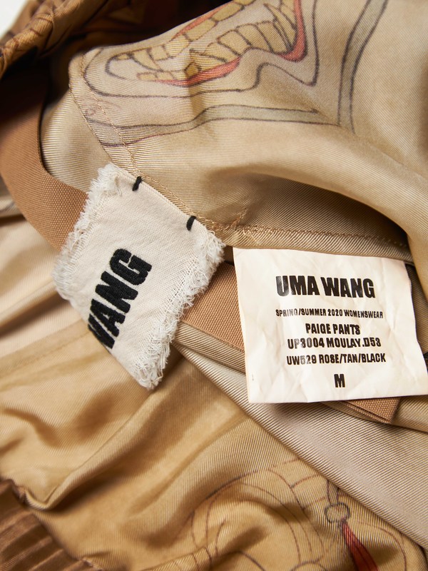 20SS UMA WANG PRIYA PANTS ユマワン イージーパンツ 20SS UMA WANG PRIYA PANTS ユマワン イージーパンツ