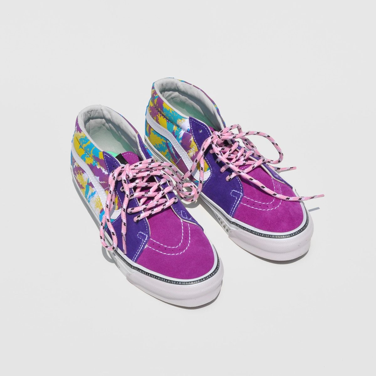 Vault x Aries OG SK8-Hi Mid LX - Weed Bright | Garmentory