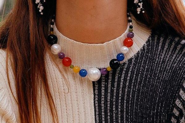 Luiny Mondrian Necklace - Multi