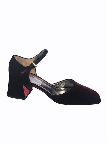 Suzanne Rae BOULEVARDIER MARYJANE - Burgundy