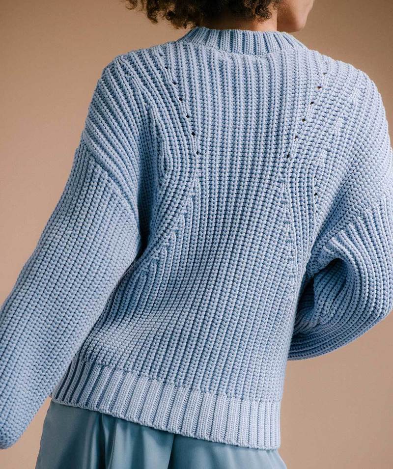 RODEBJER 売れ筋商品|||ロジャー ニット&セーター アウター レディース Sweaters Blue Rodebjer Beauvoir Sweater | Garmentory