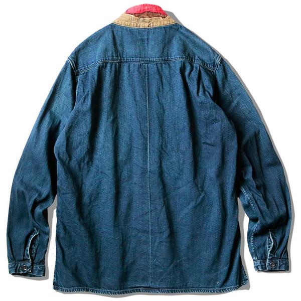 8oz IDG x IDG Denim Juban Shirt (DOTERA Remake) 'Indigo' 8oz IDG x IDG Denim Juban Shirt (DOTERA Remake) 'Indigo'