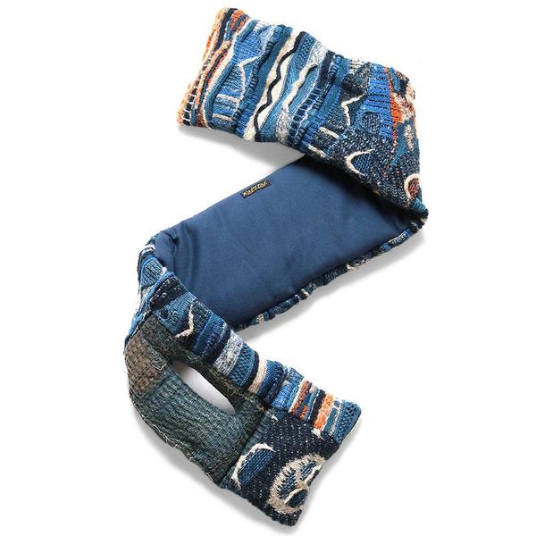 BORO x GAUDY Knit KESA Scarf 'Indigo' BORO x GAUDY Knit KESA Scarf 'Indigo'