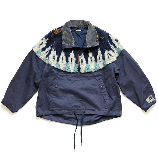Chino x BOA Fleece Nordic Anorak 'Navy' Chino x BOA Fleece Nordic Anorak 'Navy'