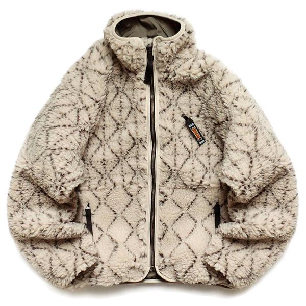 Do-Gi Sashiko BOA Fleece Reversible Blouson 'Ecru' Do-Gi Sashiko BOA Fleece Reversible Blouson 'Ecru'