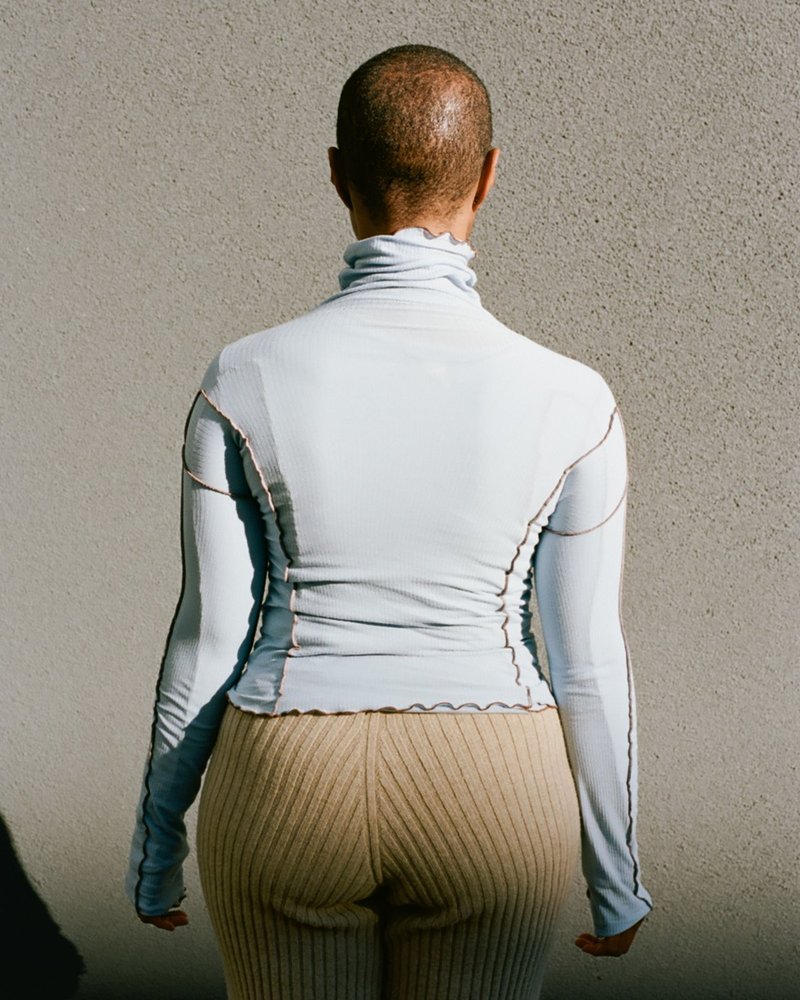 Baserange Omato Turtleneck - Kev Blue | Garmentory