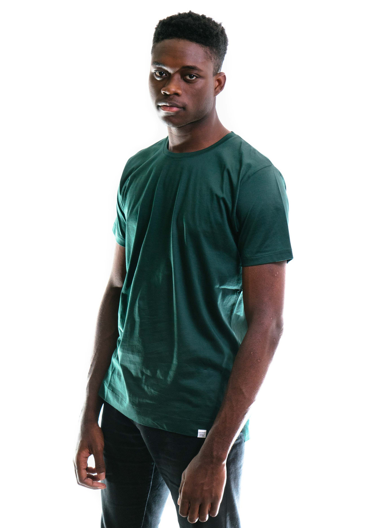 Norse Projects Esben Blind Stitch SS - Verge Green | Garmentory