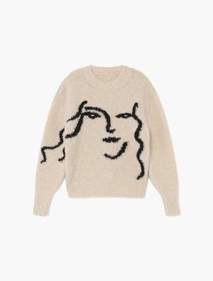 【美品】paloma woolセーター no 972 / Anita Paloma Wool Anita Sweater - Ecru | Garmentory