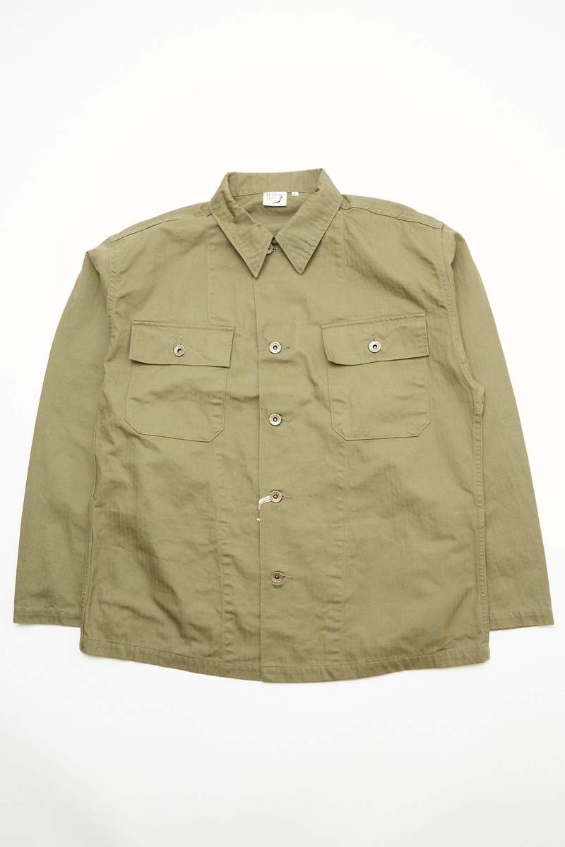 Orslow USMC Herringbone Jacket - Army Green | Garmentory