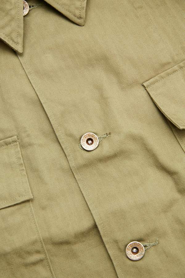 Orslow USMC Herringbone Jacket - Army Green | Garmentory