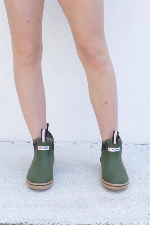 XTRATUF 6" Ankle Deck Boot - olive/Camo